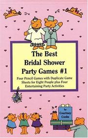 Cover of: The Best Bridal Shower Party Games (Party Games and Activities)