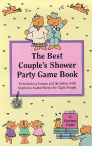 Cover of: The Best Couple's Shower Party Game Book by Cooke