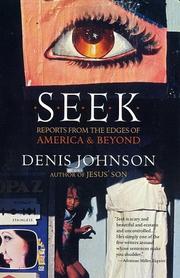 Cover of: Seek by Denis Johnson