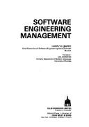 Cover of: Software engineering management