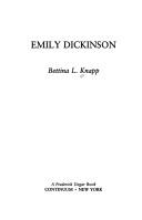 Cover of: Emily Dickinson