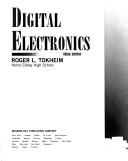 Cover of: Digital electronics by Roger L. Tokheim