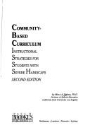 Community-based curriculum by Mary A. Falvey