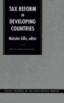 Cover of: Tax reform in developing countries