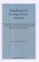 Cover of: Handbook of foreign policy analysis by Daniel Frei