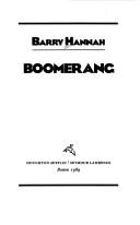 Cover of: Boomerang by Barry Hannah