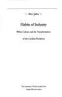 Cover of Habits of industry