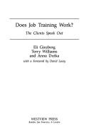 Cover of: Does job training work? by Eli Ginzberg