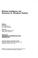 Cover of: Machine intelligence and autonomy for aerospace systems