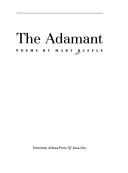 Cover of: The adamant: poems