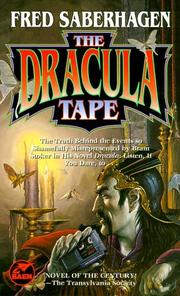 Cover of: The Dracula Tape by Fred Saberhagen