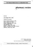 Cover of: Pharmacy review by editor, Leon Shargel ; associate editors, Alan H. Mutnick ... [et al.].