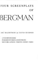 Cover of: Four screenplays of Ingmar Bergman by Ingmar Bergman