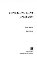 Function point analysis by J. Brian Dreger