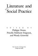 Cover of: Literature and social practice