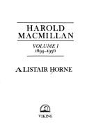 Cover of: Harold Macmillan by Alistair Horne