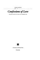 Cover of: Confessions of love