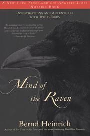 Cover of: Mind of the Raven: Investigations and Adventures with Wolf-Birds