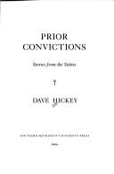 Cover of: Prior convictions | Dave Hickey