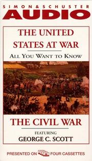 Cover of: The ALL YOU WANT TO KNOW ABOUT UNITED STATES AT WAR: The Civil War (All You Want to Know)