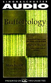 Cover of: Buffettology