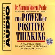 Cover of: The Power Of Positive Thinking The by Norman Vincent Peale, Norman Vincent Peale