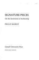 Cover of: Signature pieces by Peggy Kamuf