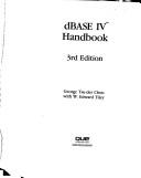 Cover of: dBASE IV handbook