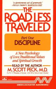 Cover of: The ROAD LESS TRAVELED   PART I DISCIPLINE CASSETTE : Discipline