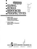 Cover of: Global human resources perspectives | 
