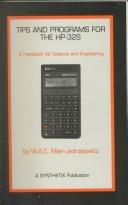 Cover of: Tips and Programs for the Hp-32s: A Handbook for Science and Engineering