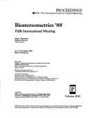 Biostereometrics '88 by Biostereometrics '88 (1988 Basel, Switzerland)