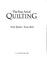 Cover of: The fine art of quilting