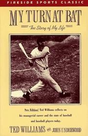 My turn at bat by Williams, Ted