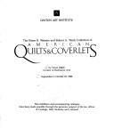 Cover of: The Elmer R. Webster and Robert A Titsch collection of American quilts & coverlets by Dayton Art Institute., Dayton Art Institute.