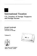 Cover of: International taxation by Joseph Isenbergh