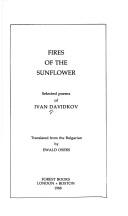 Cover of: Fires of the sunflower