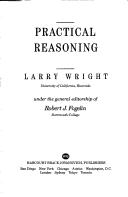 Cover of: Practical reasoning by Larry Wright