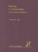 Cover of Hearing in vertebrates