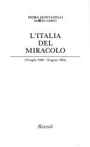 Cover of: L' Italia del miracolo (14 luglio 1948-19 agosto 1954)