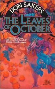 Cover of: Leaves of October by Don Sakers