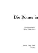 Cover of: Die Römer in Nordrhein-Westfalen