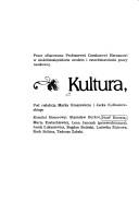 Cover of: Kultura, literatura, folklor by pod redakcją Marka Graszewicza i Jacka Kolbuszewskiego.