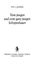 Cover of: Vom jungen und vom ganz jungen Schopenhauer