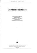 Cover of: Portraits dʼartistes