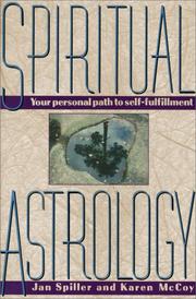 Cover of: Spiritual astrology by Jan Spiller