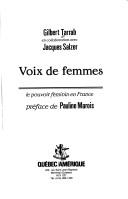 Cover of: Voix de femmes by Gilbert Tarrab