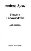 Cover of: Nowele i opowiadania