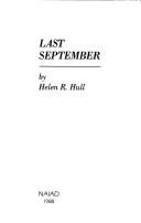 Cover of: Last September by Helen R. Hull