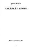 Cover of: Hazánk és Európa